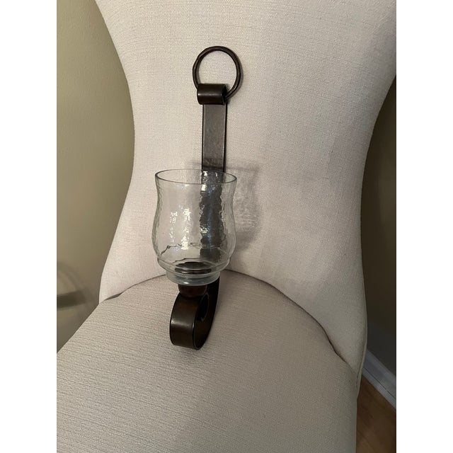 1990s 1990s Wall Candle Sconces- Set of 4 For Sale - Image 5 of 6