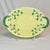 Ceramic 1980s Hollywood Regency Portuguese St Patrick’s Shamrock Yellow Platter, Bordallo Pinneiro For Sale - Image 7 of 10