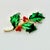 1950s 1950s Vintage Americana Boho Chic Christmas Holly Branch Brooch, Mylu Designs. For Sale - Image 5 of 6