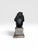 Vintage Maitland-Smith Bronze Monkey Sculpture on Stone Pedestal For Sale - Image 9 of 12