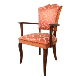 French Chair in Beech, 1930s For Sale