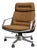 Jorge Zalszupin “Tall Commander” Swivel Chair, 1973 – Fiberglass, Aluminum & Chenille | Brazilian Modern - Lot 888A For Sale