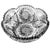 Early 20th Century Early 20th Century American Brilliant Period Cut Crystal Glass Bowl 9" Diameter For Sale - Image 5 of 9