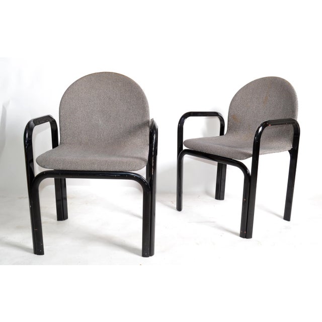 Gae Aulenti for Knoll International Armchairs Mid-Century