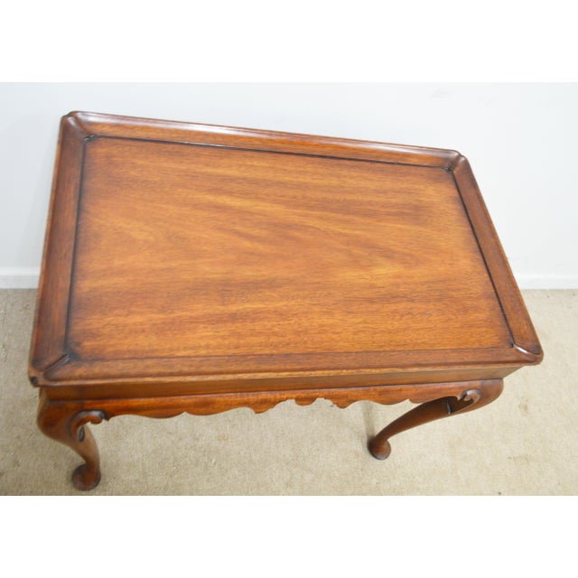 Henkel Harris Mahogany Side Tea Table For Sale In Philadelphia - Image 6 of 14