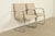 Keilhauer Furniture Mies Van Der Rohe Brno Style Mid-Century Modern Chrome Tubular Cantilever Club Chairs, Pair For Sale - Image 4 of 13