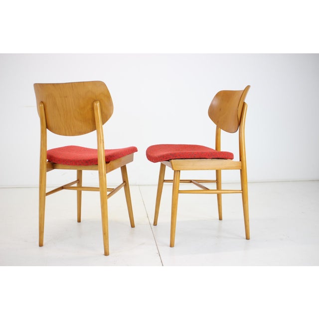 Set of Chairs by Ton, Czechoslovakia, 1965 For Sale - Image 11 of 15
