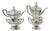 1900s Wd Smith Silver Co Chippendale Epns Hepplewhite Silver Plated Tea Set - 4 PCS For Sale