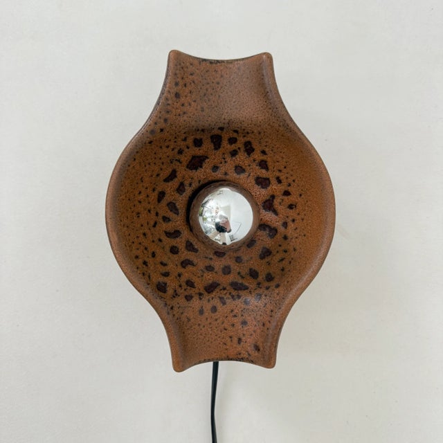 Vintage Ceramic Wall Lamp by Cari Zalloni, 1970s For Sale - Image 6 of 18