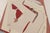 Mid 20th Century Rug & Kilim’s Contemporary Tapestry With Abstract Patchwork in Rich Red & Beige For Sale - Image 5 of 10