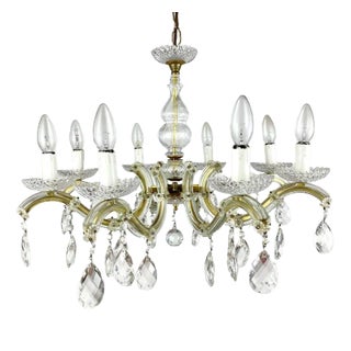 Maria Theresa Crystal Chandelier, 1970s For Sale