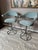 Vintage 1970s Tulip Style Chrome Swivel Bar Stools Gorgeous set of two chrome swivel bar stools with tulip style bases....