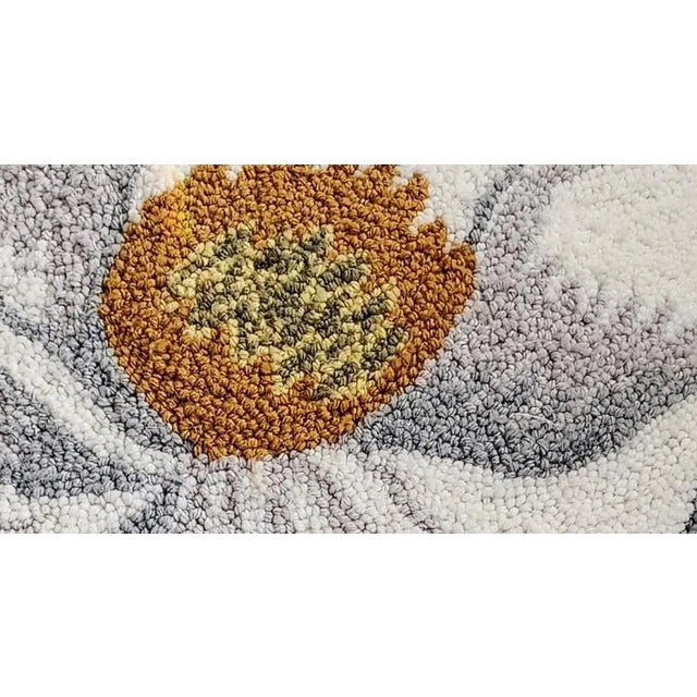 *Please see my 4 other oversized blossom pillows to coordinate. This beautifully hand hooked pillow features an oversized...