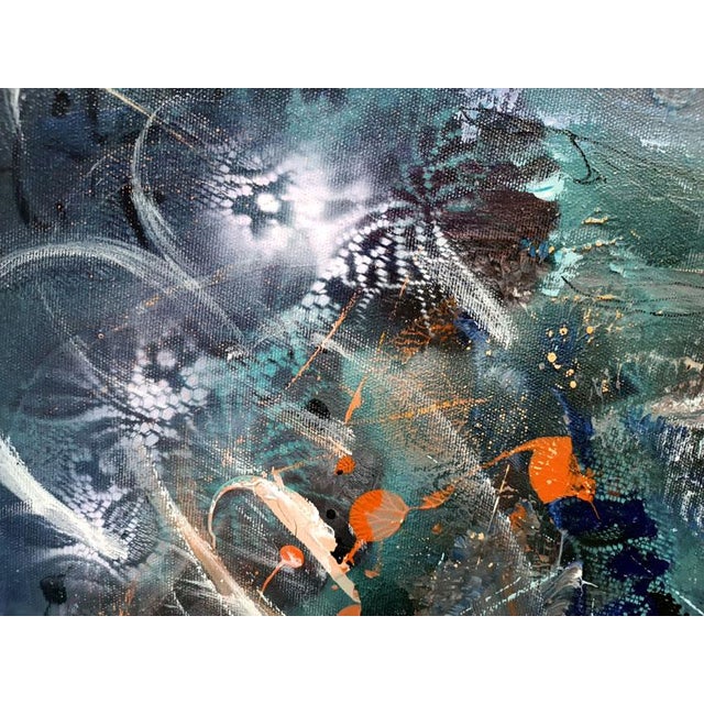 Early 21st Century Ovidiu Kloska, the Beauty of Imperfection, Mixed Media on Canvas For Sale - Image 5 of 10