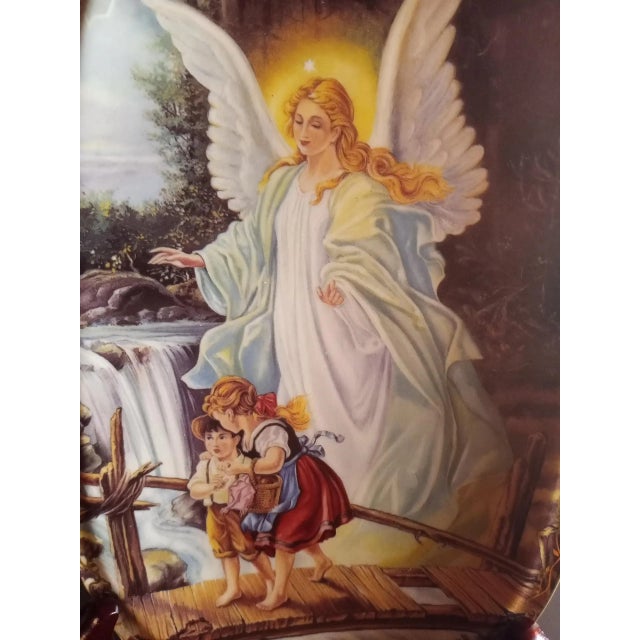 Gorgeous Bradford Exchange Made in Germany Porcelain Decorative Plate. For Sale - Image 4 of 6