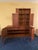 Founders Furniture Company Mid 20th Century Jack Cartwright for Founders Walnut and Cane Credenza and Hutch For Sale - Image 4 of 6