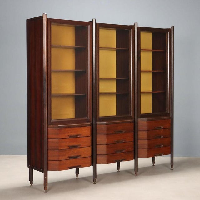 Vintage Wood Veneer Cabinet, Italy, 1960s For Sale - Image 13 of 13