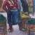 Alfred Salvignol, The Market Seller in Nice, 1950s, Gouache, Framed For Sale - Image 9 of 14