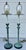 Pair of Vintage Frederick Cooper Verdigris Candlestick Buffet Table Lamps For Sale - Image 15 of 18
