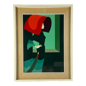 Amleto Dalla Costa, Original Serigraph Framed, Milan Italy 1980s