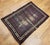 Shabby Chic 19th Century Caucasian Shirvan Rug, Handwoven Wool, Allover Paisley Design, Blue & Ivory, 3' x 4' For Sale - Image 3 of 14