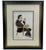 Guy Buffet (1943-2023, Hawaii/France) Original Drawing Titled "So Happy Together" Image size 14''X 10', with frame...