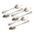 Early 20th Century French Christofle Fidelio Serving Spoons - Set of 6 For Sale