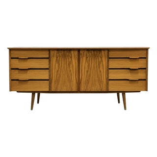 Mid Century Modern African Teak Sideboard | Scandinavian Credenza, Made in England, C. 1960’s For Sale