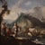 Italian Artist, Landscape with Genre Scene, 1750, Oil on Canvas For Sale - Image 3 of 13
