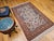 Vintage Persian Isfahan Rug, Hand-Knotted Wool & Silk, Allover Floral Pattern, Ivory & Brick-Red, 4x6 For Sale - Image 10 of 18