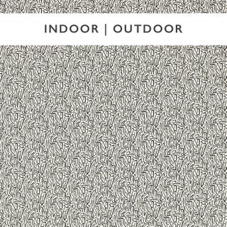 Harlequin Mini Melodic Fabric in Black Earth/Origami For Sale