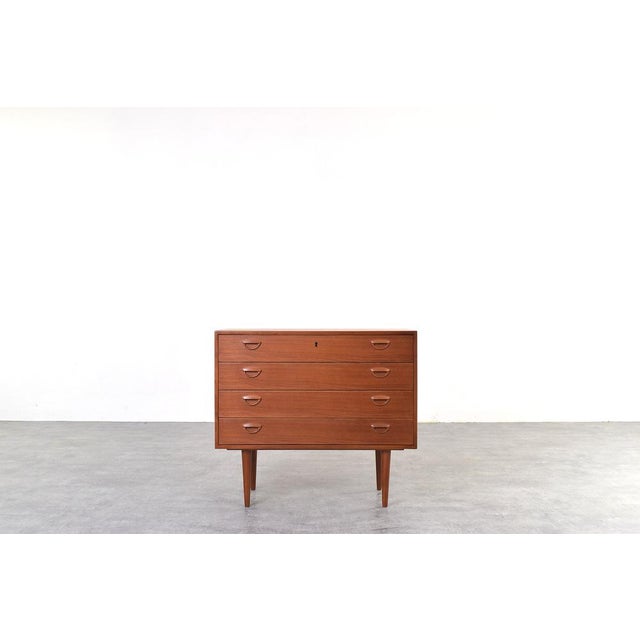 Teak Chest of Drawers by Kai Kristiansen for Feldballes Møbelfabrik, Denmark, 1960s For Sale - Image 17 of 17