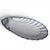 Vintage Hand Painted Seashell Shaped Porcelain Dish For Sale - Image 4 of 11