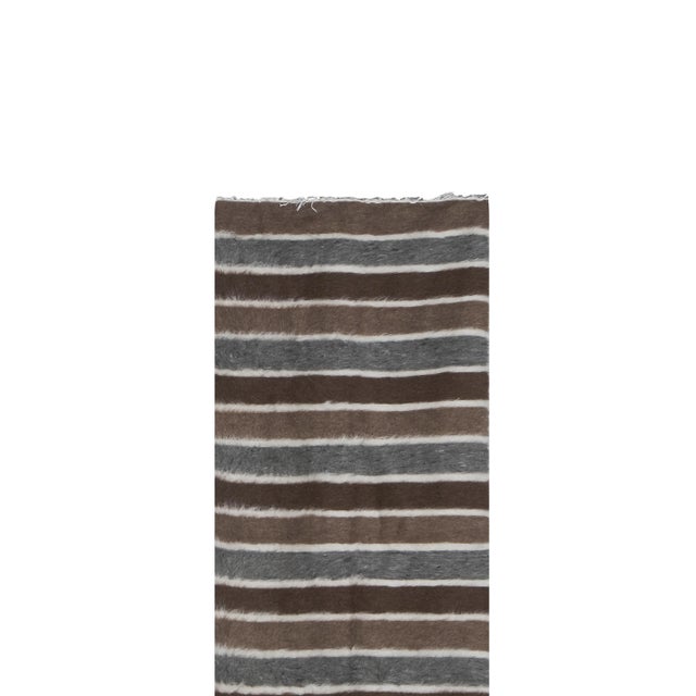 1970s Vintage Turkish Tulu Kilim Runner - Stair Tread For Sale - Image 4 of 13