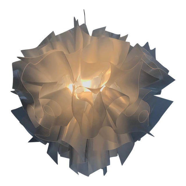 Slamp Veli Suspension Large Pendent Light Fixture by Adriano Rachele For Sale