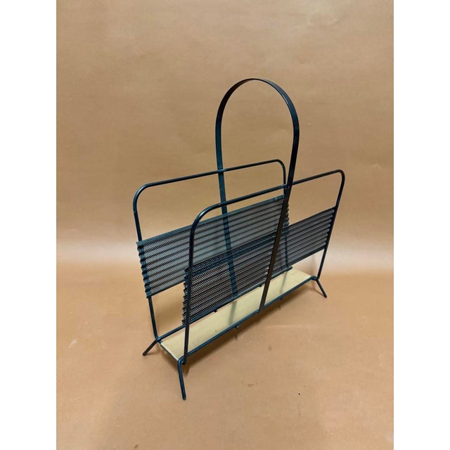 Magazine Rack by Mathieu Mategot for Atelier Matégot, 1950s, in Very Good conditions. Designed 1950 to 1959 I have...