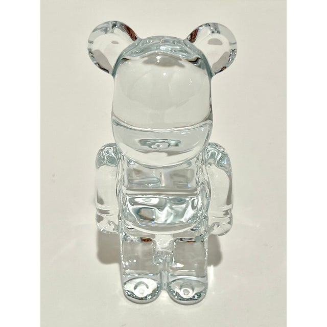 Baccarat Be@rbrick Clear Crystal Figurine Created In Collaboration With Japanese Brand Medicom Bring collectible design...