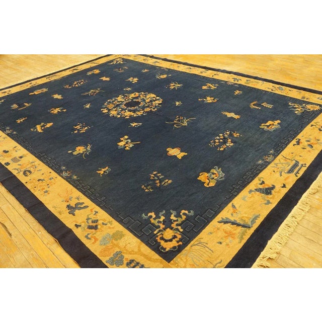 Early 20th Century Chinese Peking Carpet ( 9'1'' x 11'8'' - 277 x 356 )