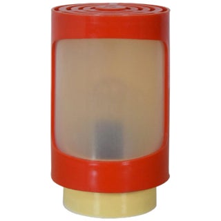 Mid-Century Plastic Table Lamp, 1970s For Sale