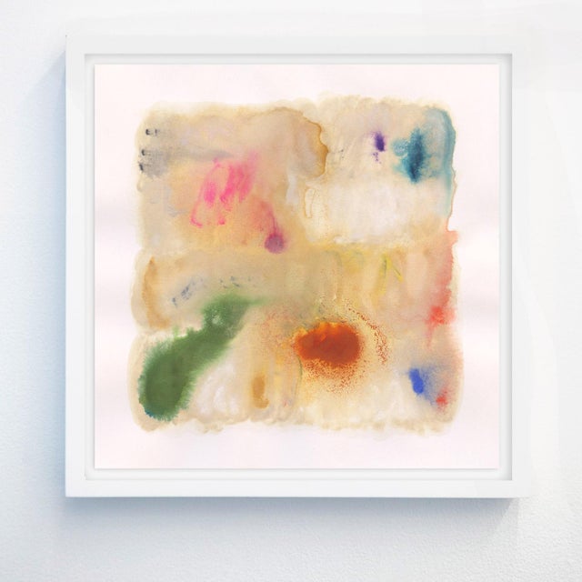 Daylight Dream Editions "Morphos", Colorful Abstract in Square Format by Tina Marrin 30x30 For Sale - Image 4 of 8