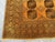 Vintage Afghan Turkoman Bokhara Rug – Tribal Geometric Wool Golden Living Room Carpet For Sale - Image 9 of 9