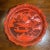 Vintage Chinese Cinnabar Decorative Display Plate For Sale - Image 4 of 9
