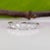 Natural Diamond Band in Solid 14k Gold | Vintage Scroll Design Diamond Ring, Size 6.75 For Sale - Image 9 of 9