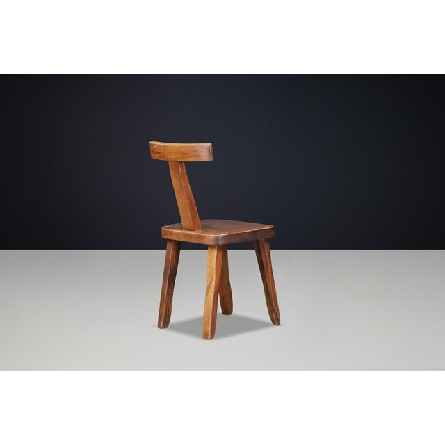 Mountain T Dining Chairs from Aranjou, France, 1970s, Set of 8 For Sale - Image 12 of 13
