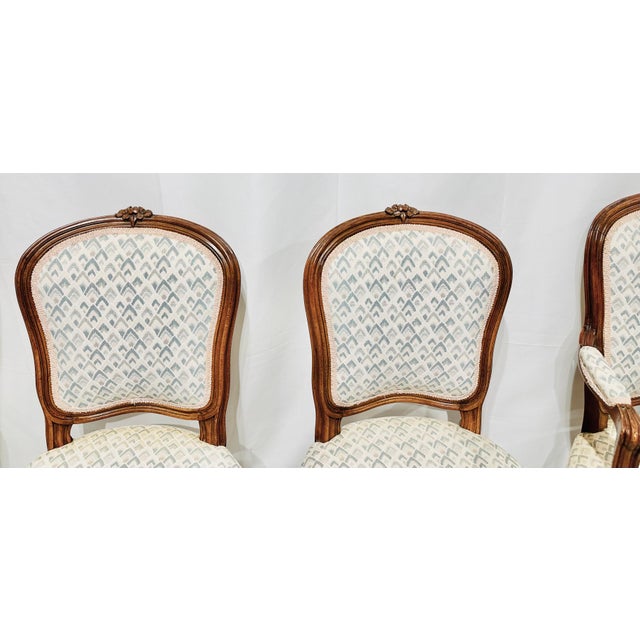 Mid 20th Century Vintage French Dining Chairs Set of 4 Chairish