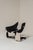1970s Zen Lounge Chair in Cowhide attributed to Kwok Hoi Chan for Steiner, 1970s For Sale - Image 5 of 14
