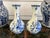 Blue Pair Petite Vintage Delft Vases Blue & White Windmilll Hand Painted Bud Vases For Sale - Image 8 of 18