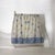 English Blue Floral Curtains Kitchen Bathroom 18 Wide X 25 Length Handmade For Sale - Image 3 of 3