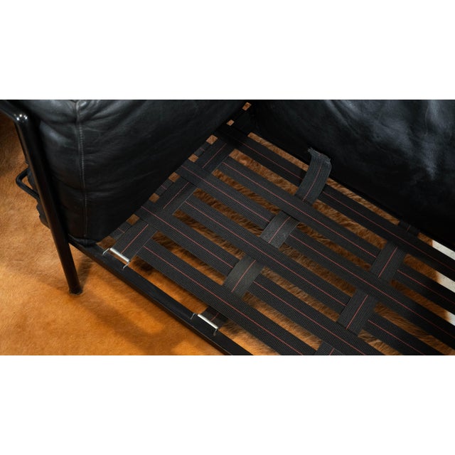 1980s Le Corbusier Lc3 Grand Modele Attr. Lounge Chairs - A Pair For Sale - Image 16 of 16