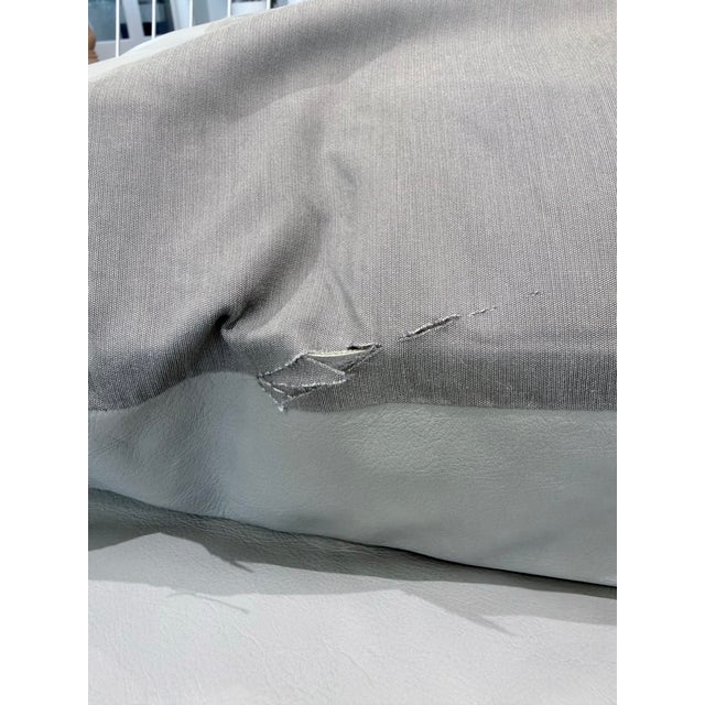 1984 Ikea “Moment” Sofa by Niels Gammelgaard – Postmodern Steel Frame For Sale - Image 6 of 10